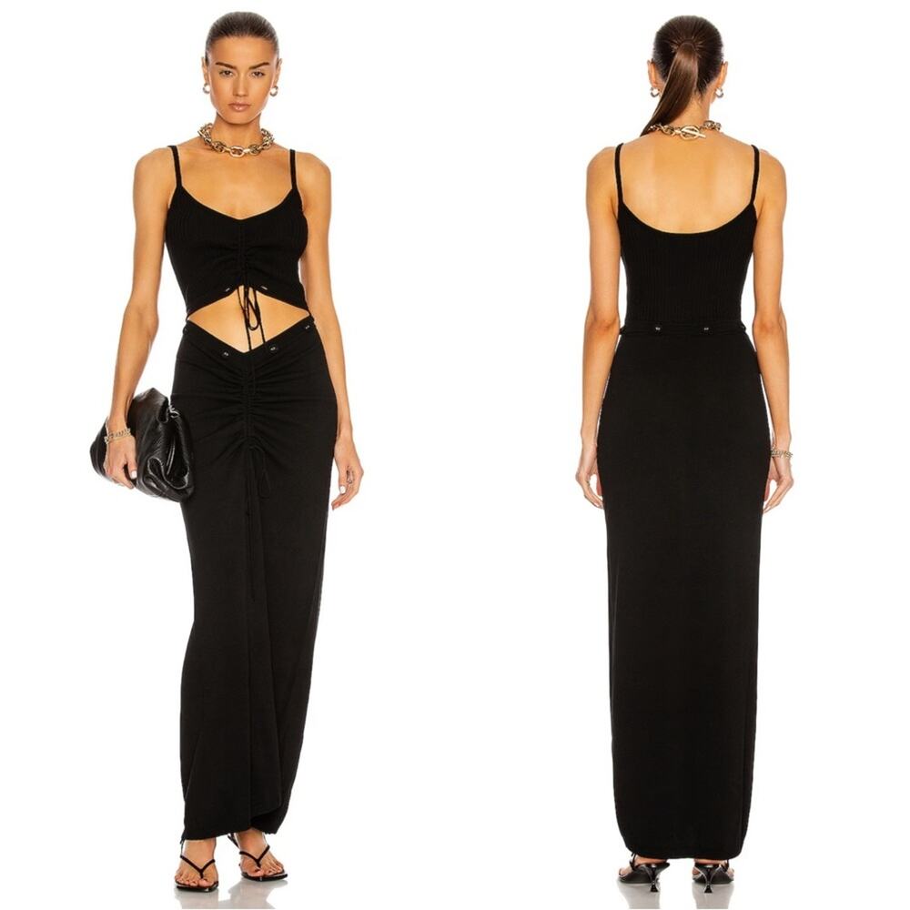 Christopher Esber Black Maxi Dress